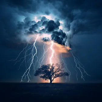 Mindful Thunder: Meditation with Nature's Rumbles by Meditative Music