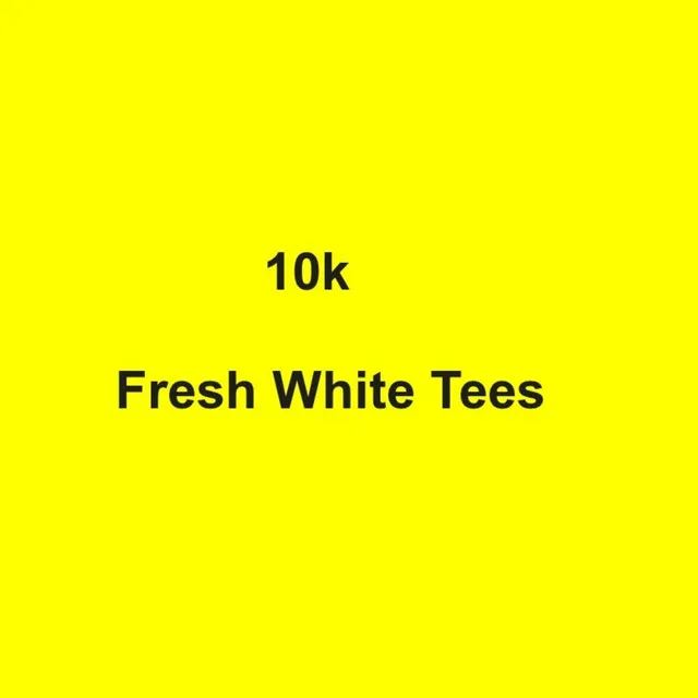 Fresh White Tees