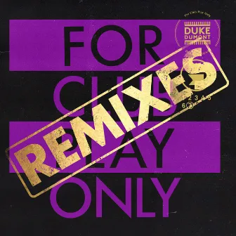 For Club Play Only, Pt. 7 (Remixes) by Kid Enigma