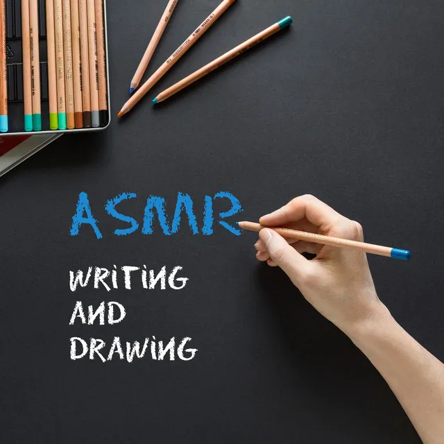 ASMR Writing and Drawing - Instant Relaxation, Deep Sleep & Healing Sounds