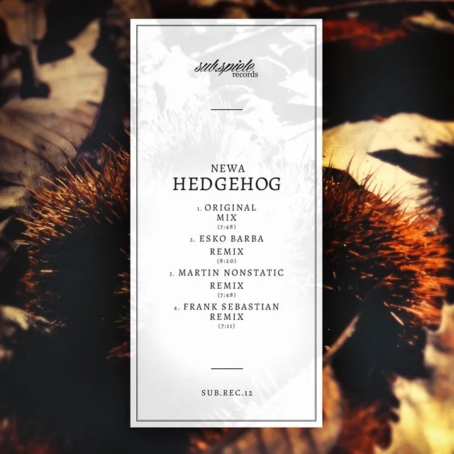 Hedgehog - Esko Barba Remix