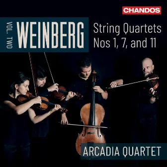 Weinberg: String Quartets Nos. 1, 7 & 11, Vol. 2 by Arcadia Quartet