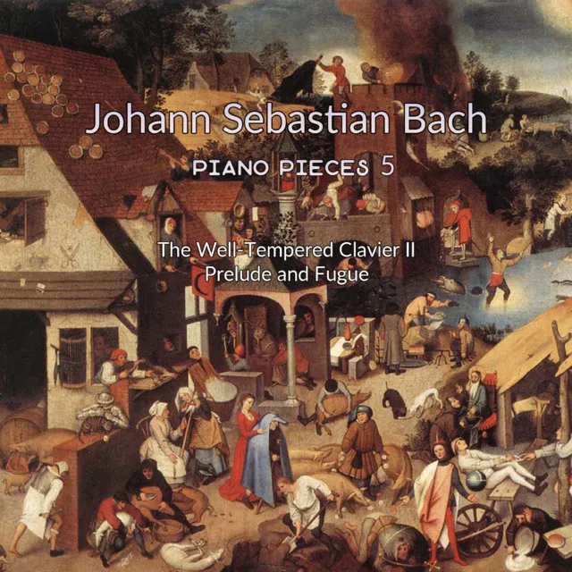 Bach, J.S - The Well-Tempered Clavier II, 12 Prelude and Fugue in F minor, BWV 881