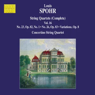 Spohr: Complete String Quartets, Vol. 16 by Moscow Philharmonic Concertino String Quartet