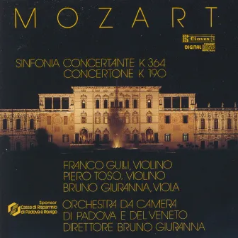 Mozart: Sinfonia Concertante K. 364, Concertone K. 190 by Piero Toso