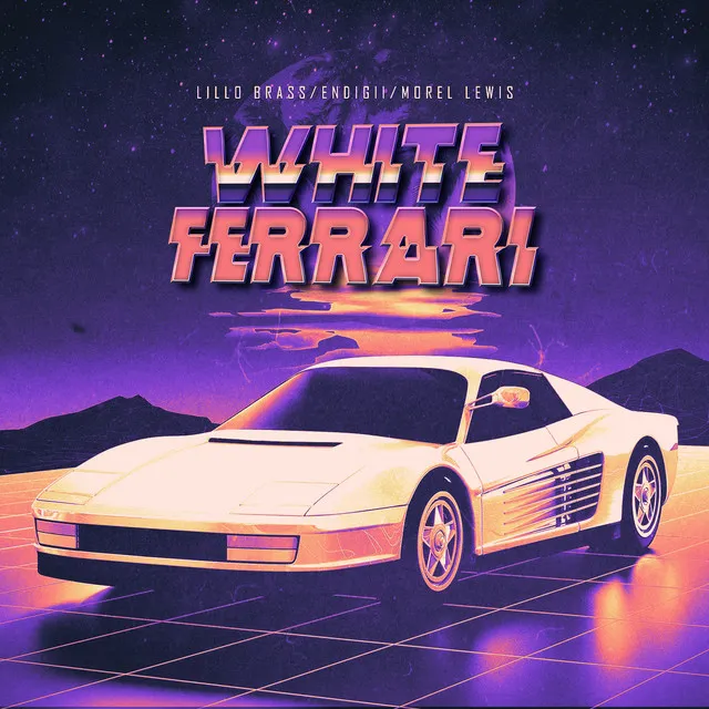 White Ferrari