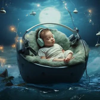 Binaural Ocean: Baby Sleep Waves by Energy Orbiting Healing