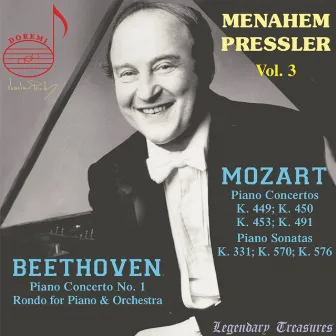 Manahem Pressler, Vol. 3: Mozart, Beethoven by Edgar Seipenbusch