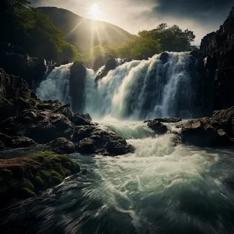 Nighttime Waterfall: Gentle Sounds for Serene Slumber by Blancouver