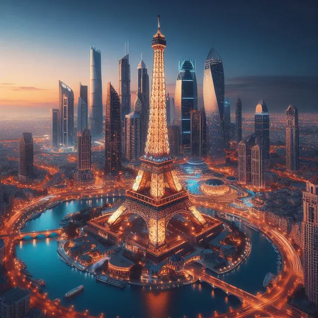 Paris dubai