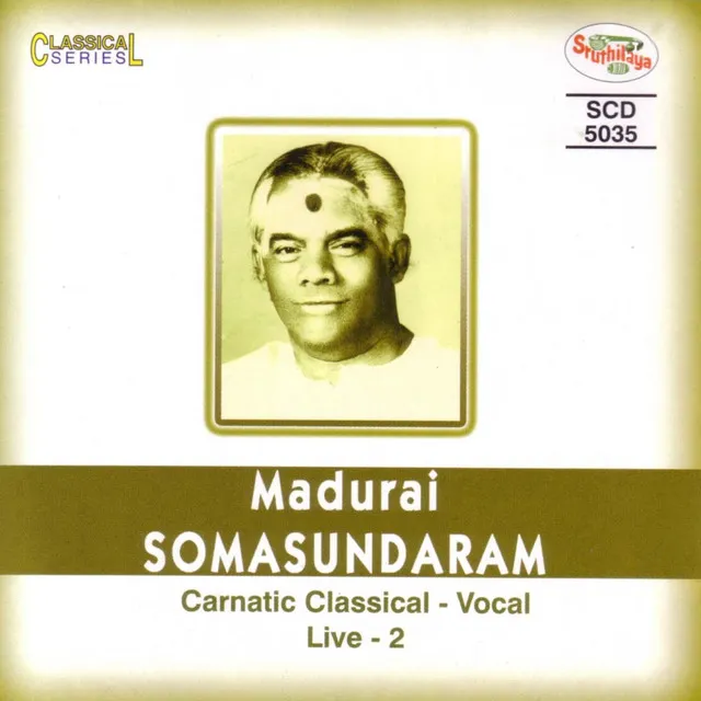 Madurai Somasundaram, Vol. 2 (Live)