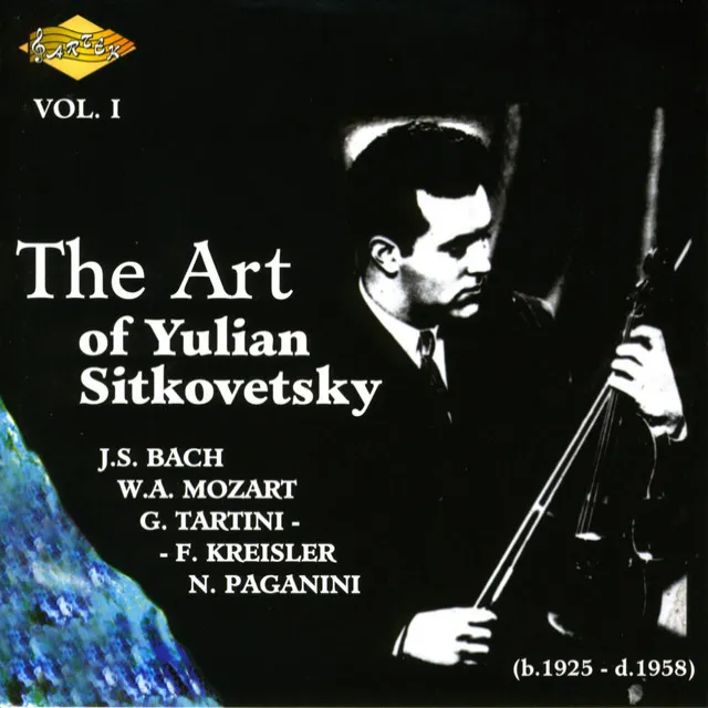 Violin Partita No. 2 in D Minor, BWV 1004: III. Sarabande