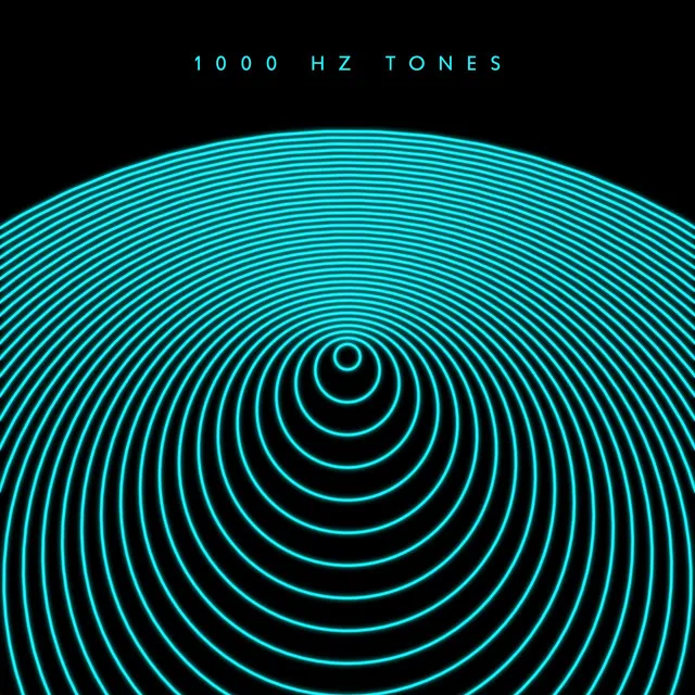 1000 Hz Tones: Binaural Music to Relieve Anxiety, Sleep, Focus, Studying