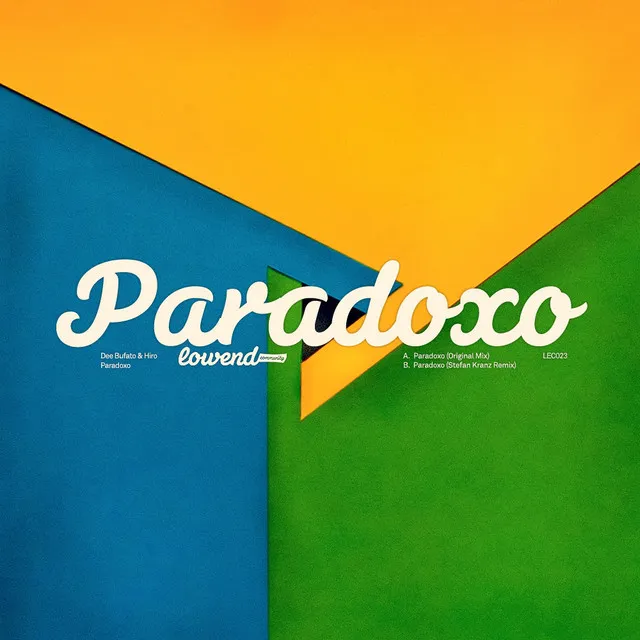 Paradoxo - Original Mix