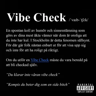 Vibe Check by Hov1