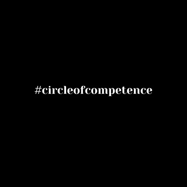 Circle of Competence