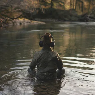 Waters of Soothing Relaxation: Calm by the River by Binaural Recorders