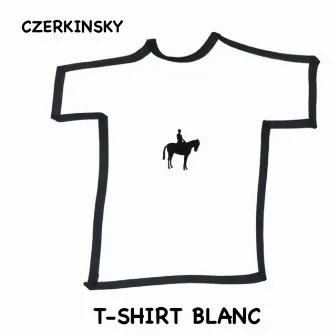 T-shirt blanc by Czerkinsky