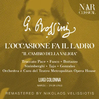 ROSSINI: L'OCCASIONE FA IL LADRO 