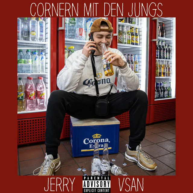 Cornern mit den Jungs