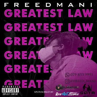 Greatest Law by Freed Mani