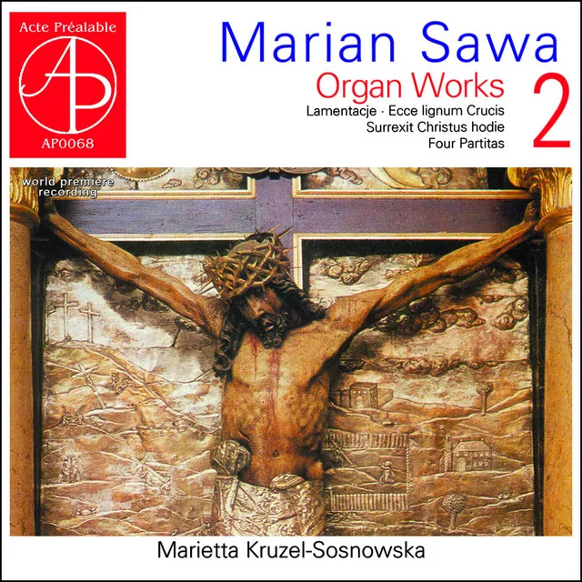 Partita Chrystus zmartwychwstan jest: No. 2, Con dolore