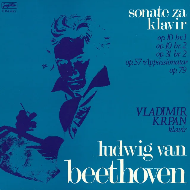 Ludwig Van Beethoven: Sonata, Op. 57 U F-Molu 'appassionata': Allegro Assai-Andante Con Moto-Allegro Ma Non Tropo