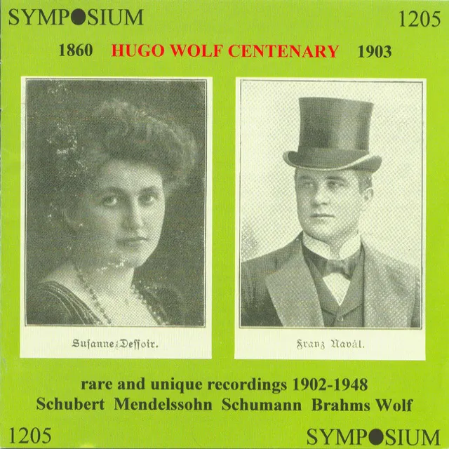 6 Gesänge, Op. 34 (text by H. Heine): 6 Gesänge, Op. 34: No. 2, Auf Flugeln des Gesänges