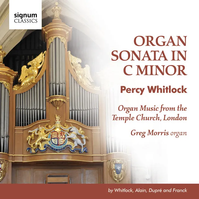 Organ Music from the Temple Church, London by Whitlock, Alain, Dupré and Franck