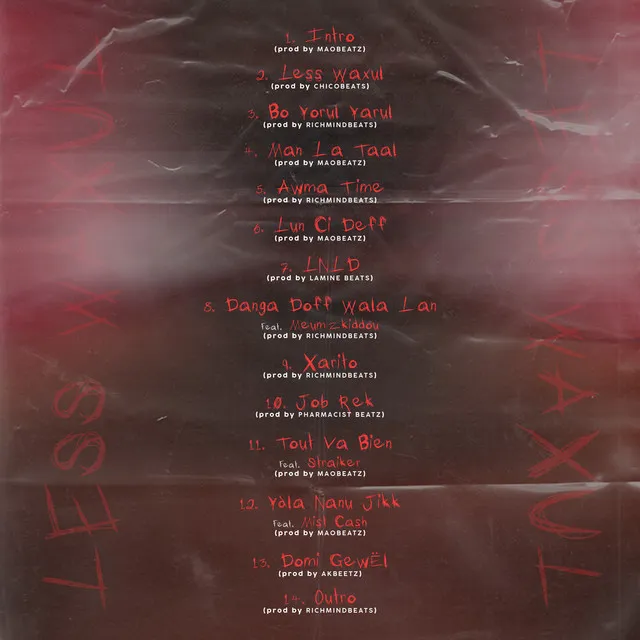 LW Tracklist