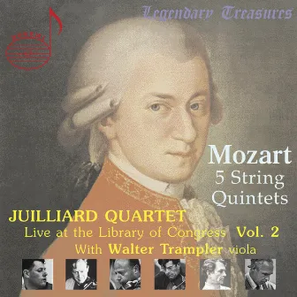 Juilliard Quartet, Vol. 2: Live at Library of Congress – Mozart Quintets by Walter Trampler