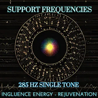 285 hz Frequency - Single Tone - Influence Energy - Energizing Rejuvenation by Support Frequencies Solfeggio