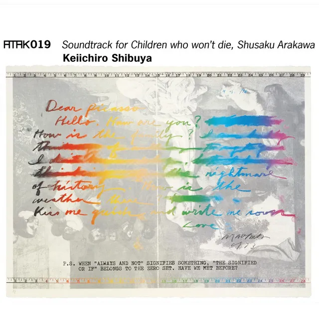 ATAK019 Soundtrack for Children who won't die, Shusaku Arakawa