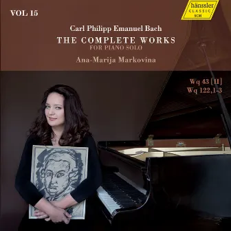 C.P.E. Bach: The Complete Works for Piano Solo, Vol. 15 by Ana-Marija Markovina