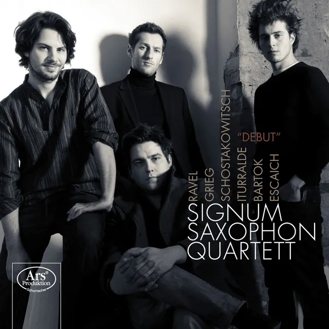 Le tombeau de Couperin (arr. C. Enzel for saxophone quartet): I. Prelude