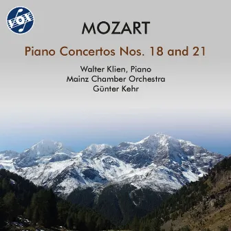 Mozart: Piano Concertos Nos. 18 & 21 by Gunter Kehr