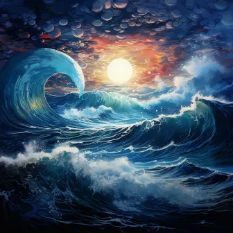 Binaural Ocean Waves Amidst Nature's Symphony by Solfeggio Impulse