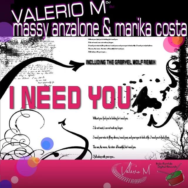 I Need You - Club Mix