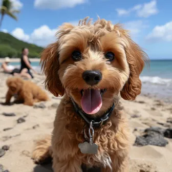 La Fuga Marina Del Perro: Armonía Pacífica Para Cachorros by Sueños musicales con cachorros