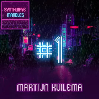 Synthwave Marbles #1 by Martijn Kuilema