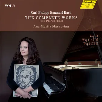 C.P.E. Bach: The Complete Works for Piano Solo, Vol. 7 by Ana-Marija Markovina