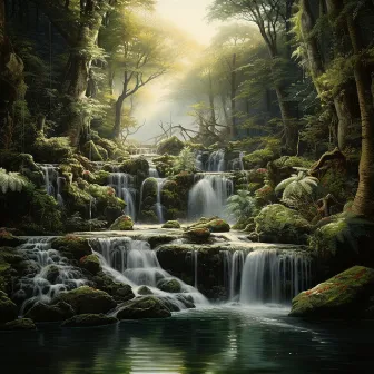 Cascading Harmony: Nature's Melodic Waters by ASMR MUSIC