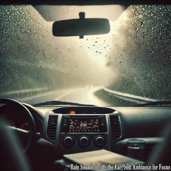 Rain Sounds Inside the Car, Soft Ambiance for Focus by Rain Falling