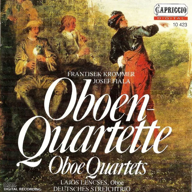 Oboe Quartet in F Major: III. Andante