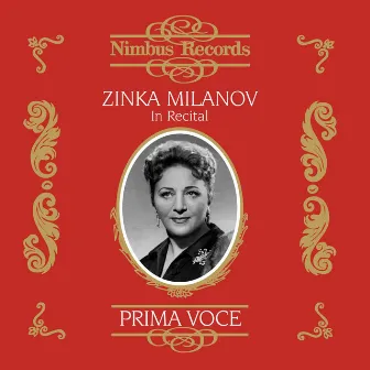 Zinka Milanov in Recital by Zinka Milanov