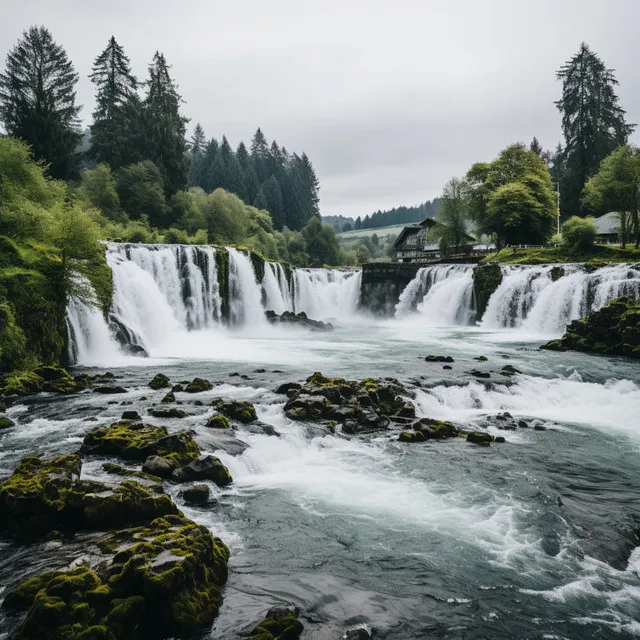 Sueños De Cascada Para El Sueño Apacible