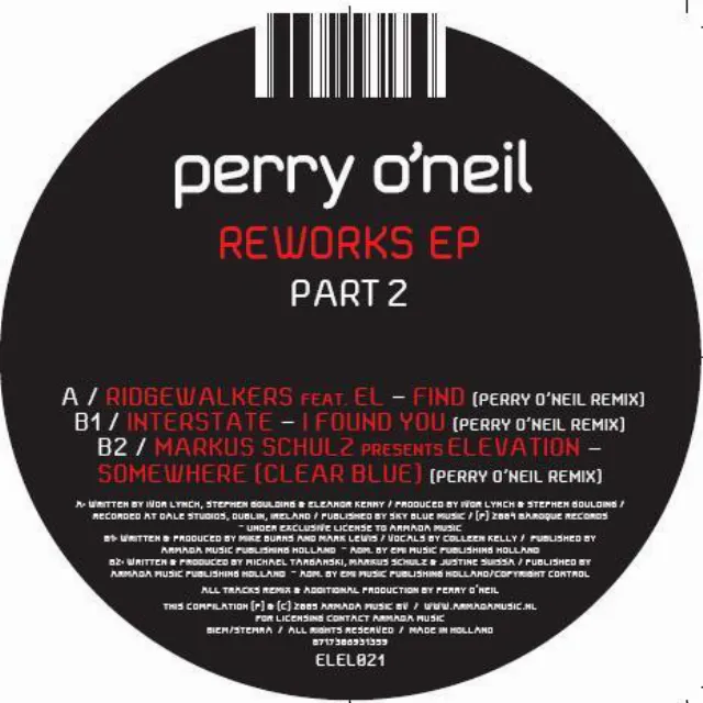 I Found You - Perry O'Neil Remix