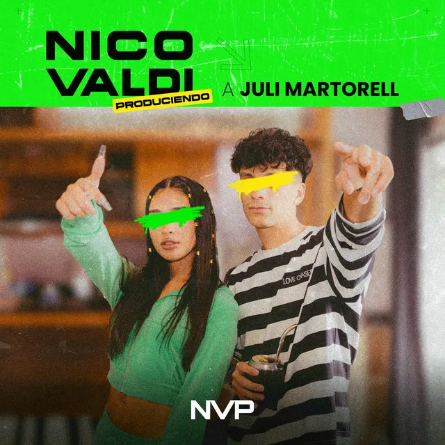 Nico Valdi produciendo a Juli Martorell