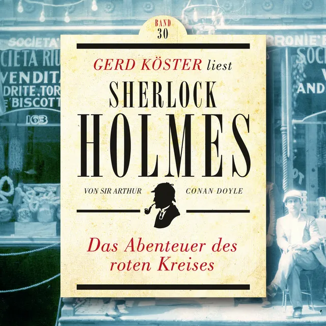 Kapitel 1 - Das Abenteuer des roten Kreises - Gerd Köster liest Sherlock Holmes, Band 30