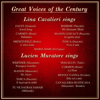 Great Voices Of The Century by Georges Millandy